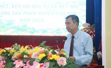 Vừa qua, UBND huyện Chư Pưh (tỉnh Gia Lai) Phối hợp với Hiệp hội Trang trại và Doanh nghiệp Nông nghiệp Việt Nam tổ chức hội nghị Liên kết, kêu gọi đầu tư và kết nối tiêu thụ sản phẩm năm 2024 với hơn 100 Doanh nghiệp trong và ngoài tỉnh, HTX, chủ trang trại của huyện tham gia.