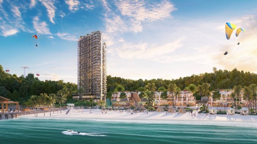  The Xanh 1 sẽ là “cửa ngõ” đón đầu dòng khách về Cát Bà (Ảnh: Sun Property)