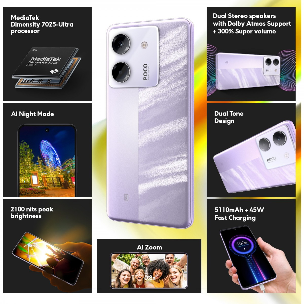 POCO M7 Pro 5G ra mắt: Smartphone tầm trung với hiệu năng mạnh mẽ