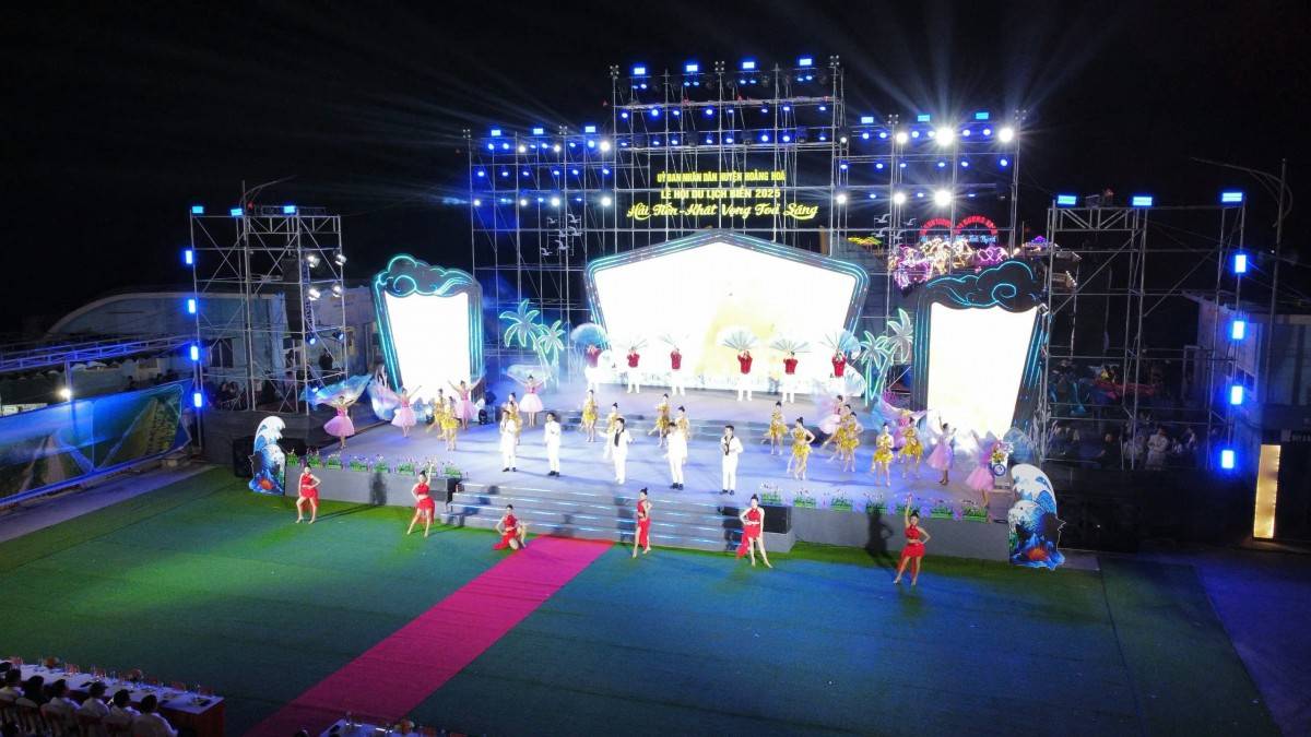 Lễ hội Du lịch biển Hải Tiến 2025 – Sôi động âm thanh, rực rỡ sắc màu Lễ hội Du lịch biển Hải Tiến 2025 – Sôi động âm thanh, rực rỡ sắc màu