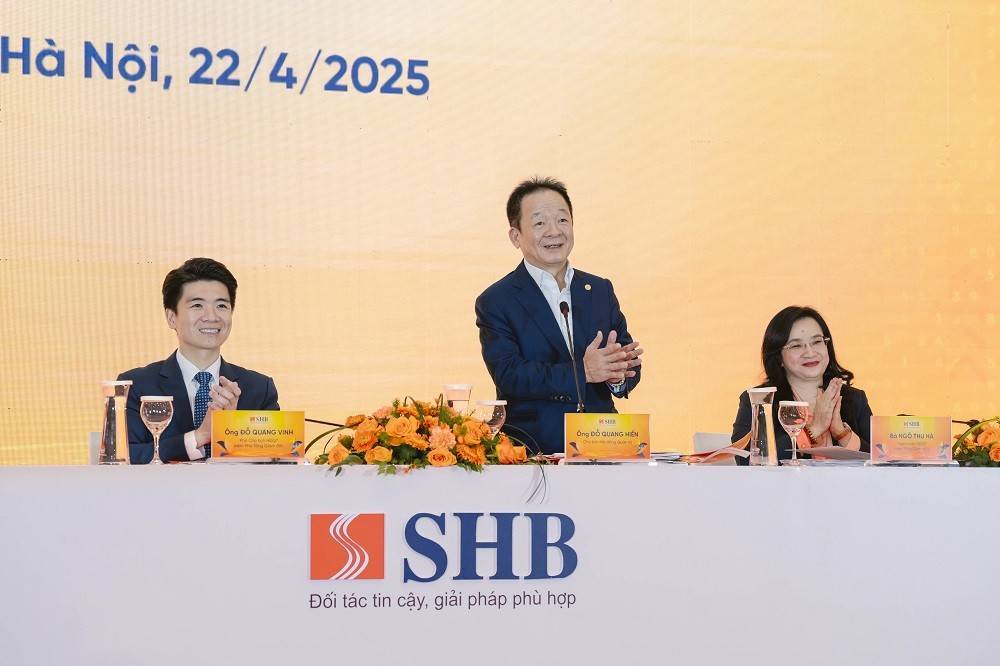ĐHĐCĐ SHB: Bứt phá vươn tầm trong kỷ nguyên mới, kế hoạch lợi nhuận tăng 25% ĐHĐCĐ SHB: Bứt phá vươn tầm trong kỷ nguyên mới, kế hoạch lợi nhuận tăng 25%