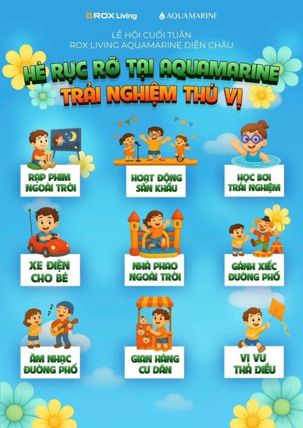 Các hoạt động sẽ được tổ chức vào mỗi dịp cuối tuần, kéo dài từ tháng 6 đến tháng 10/2025