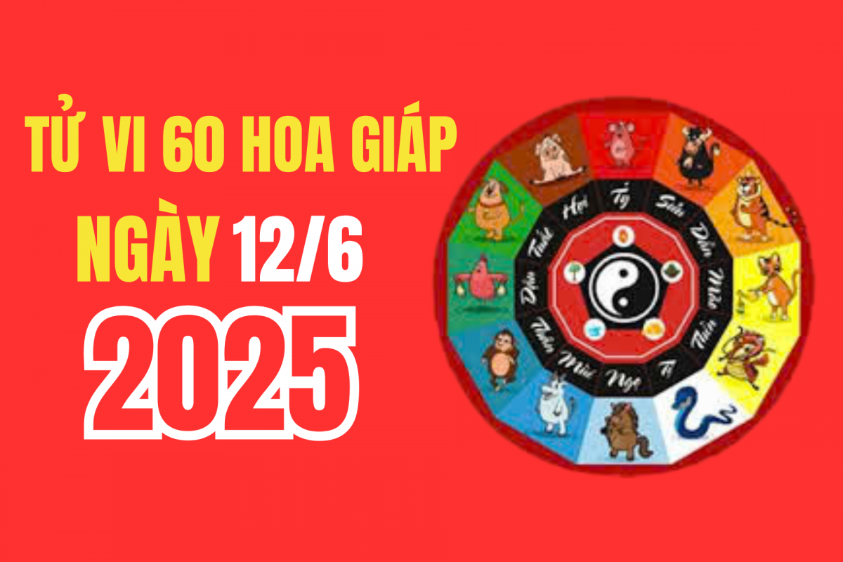 Tử vi 12 con giáp hôm nay ngày 12/6/2025