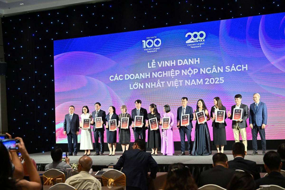 Vinh danh các doanh nghiệp nộp ngân sách lớn nhất Việt Nam 2025