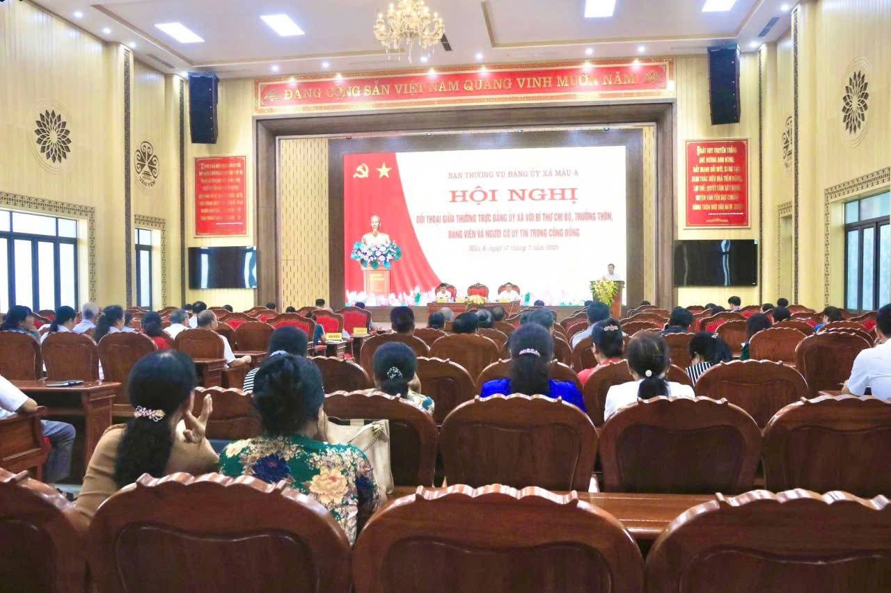 Xã Mậu A: Dưới sự lãnh đạo của Đảng, khí thế thi đua sôi nổi hướng về Đại hội tỉnh Lào Cai