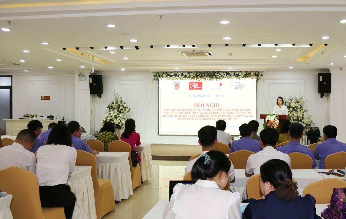 Tăng cường cơ chế phối hợp, phản ứng nhanh trong hoạt động trợ giúp pháp lý