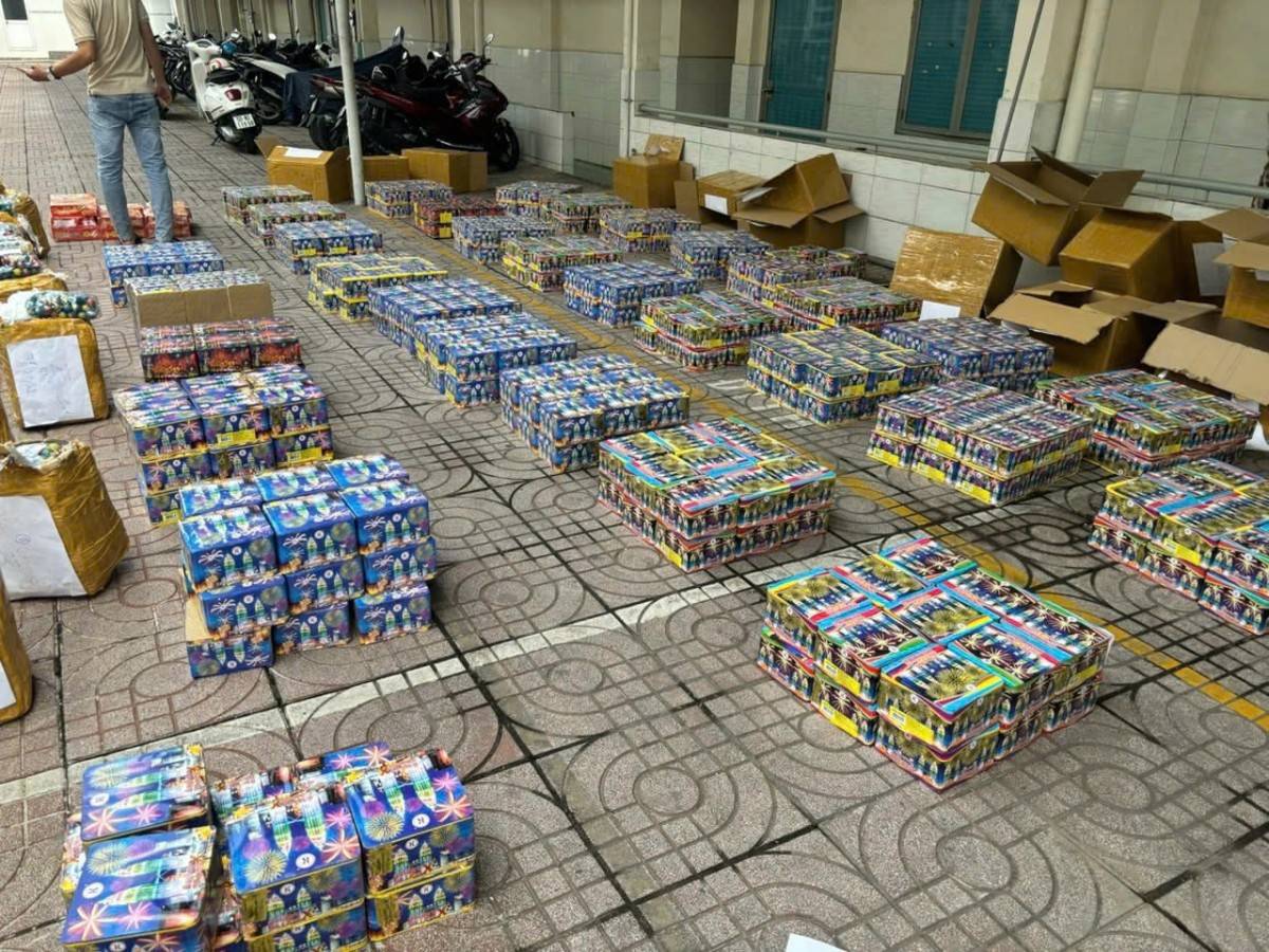 Đồng Nai chặn đứng vụ vận chuyển gần 500kg pháo lậu dịp cuối năm