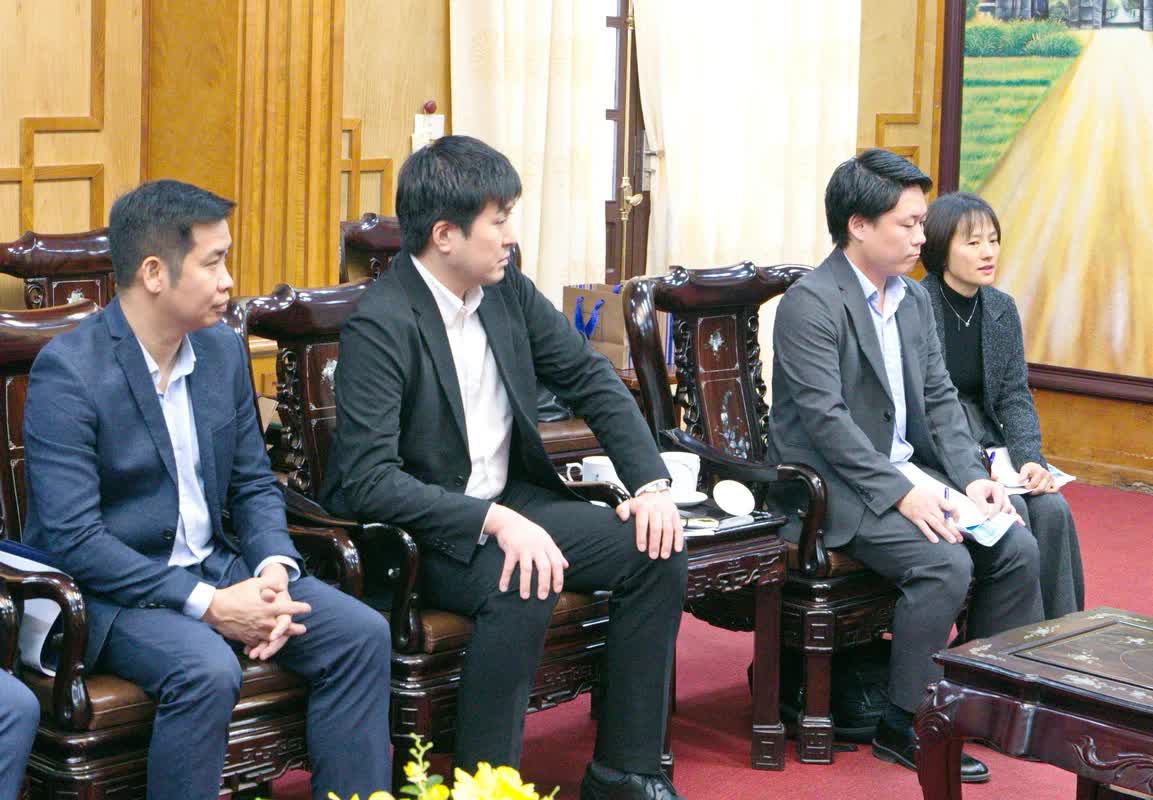 Thanh Hóa: Tăng cường hợp tác, mở rộng đầu tư với Tập đoàn Sumitomo