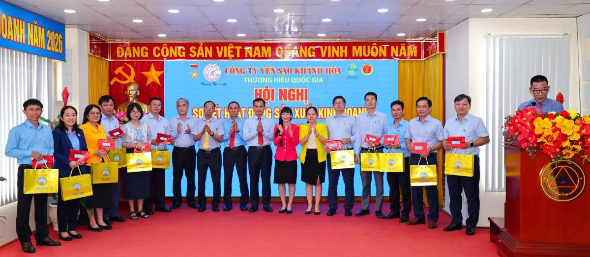 Công ty Yến sào Khánh Hòa doanh thu quý I năm 2026 đạt 1.042 tỷ đồng