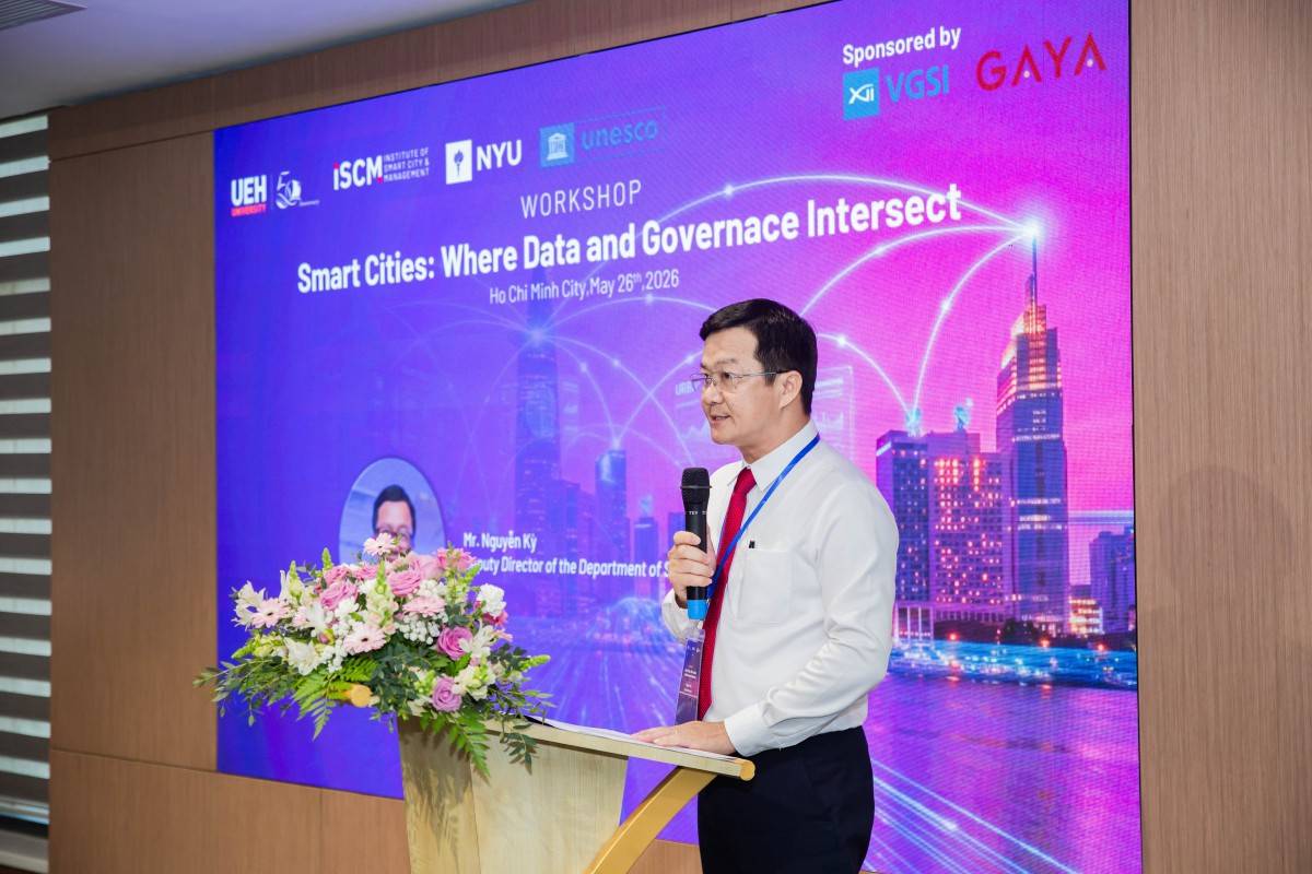 Dữ liệu trở thành “hạ tầng chiến lược” trong hành trình xây dựng đô thị thông minh tại TP.HCM
