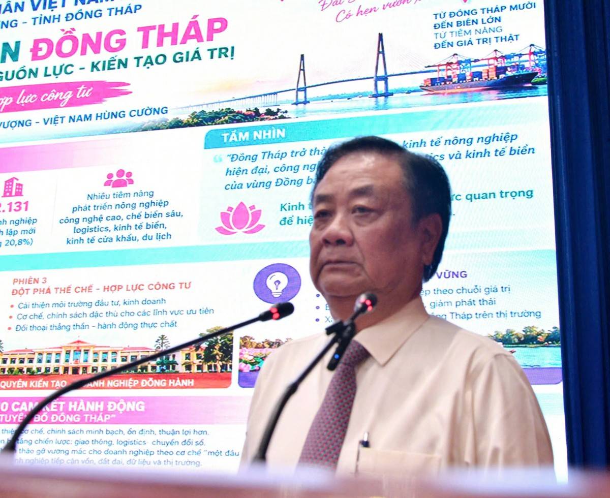 ông Lê Minh Hoan, nguyên Phó Chủ tịch Quốc hội, nguyên Bí thư Tỉnh ủy Đồng Tháp