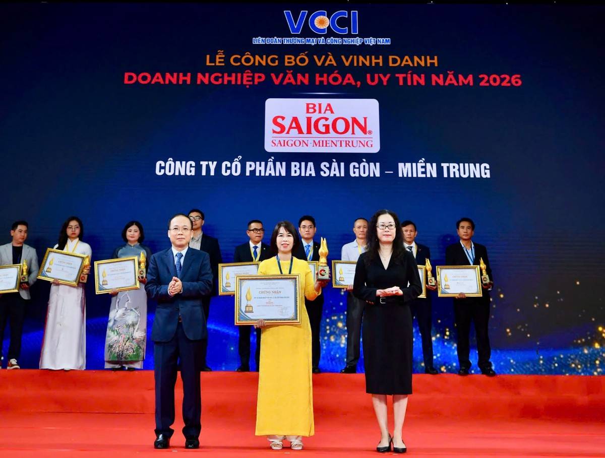 SMB được vinh danh là Doanh nghiệp Văn hóa, Uy tín năm 2026