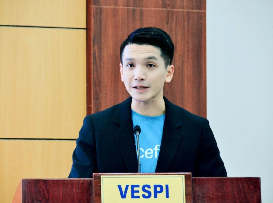 Ông Nguyễn Hoàng Tùng, Cán bộ Chương trình Giáo dục, UNICEF Việt Nam